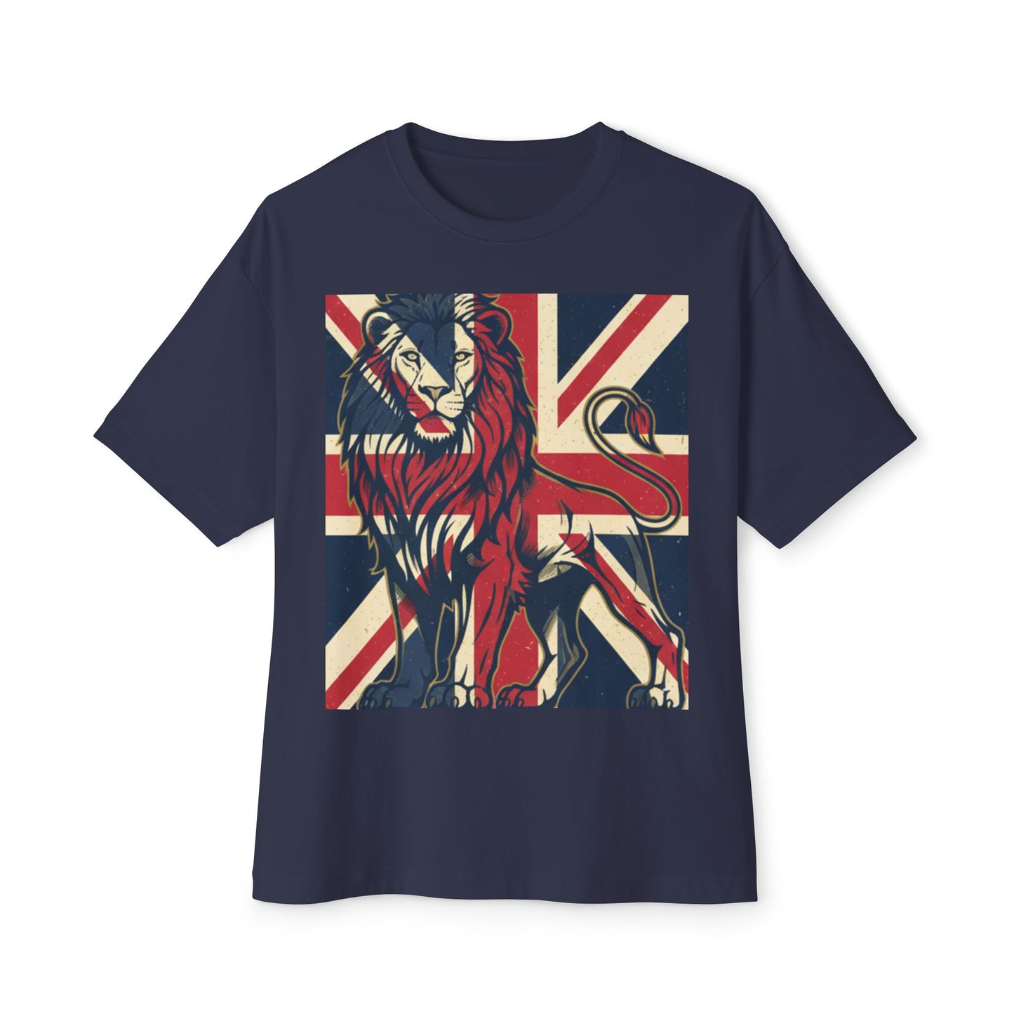 Brittish Unisex Oversized Boxy Tee