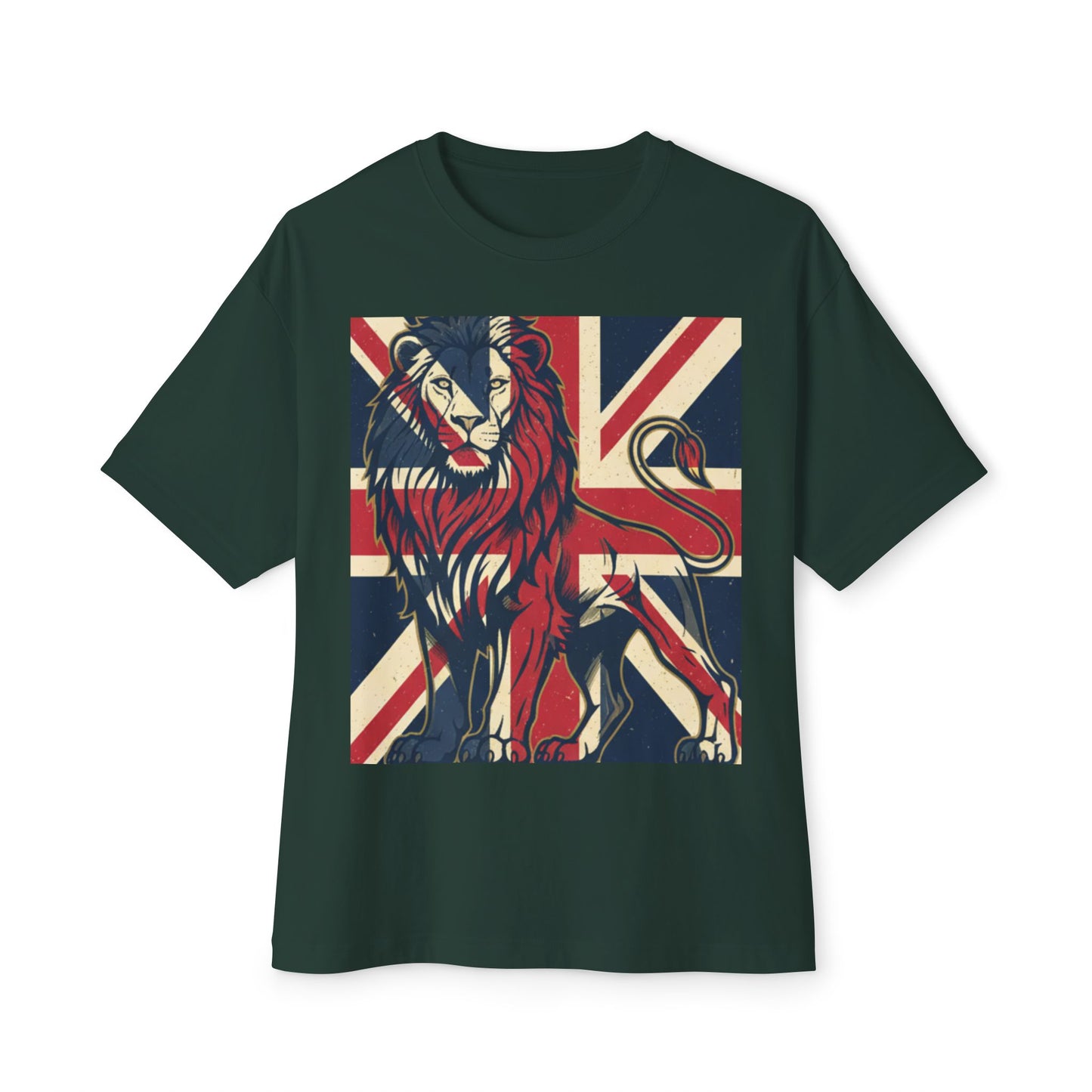 Brittish Unisex Oversized Boxy Tee